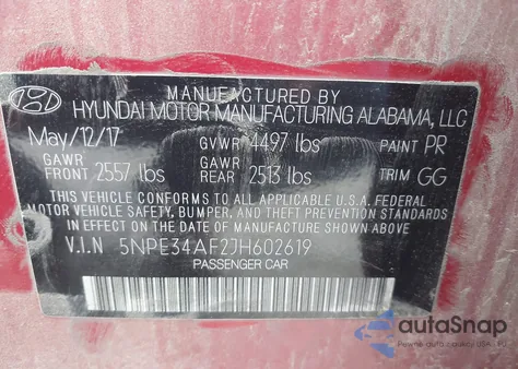 2018 Hyundai Sonata Limited from USA, damaged, VIN 5NPE34AF2JH602619